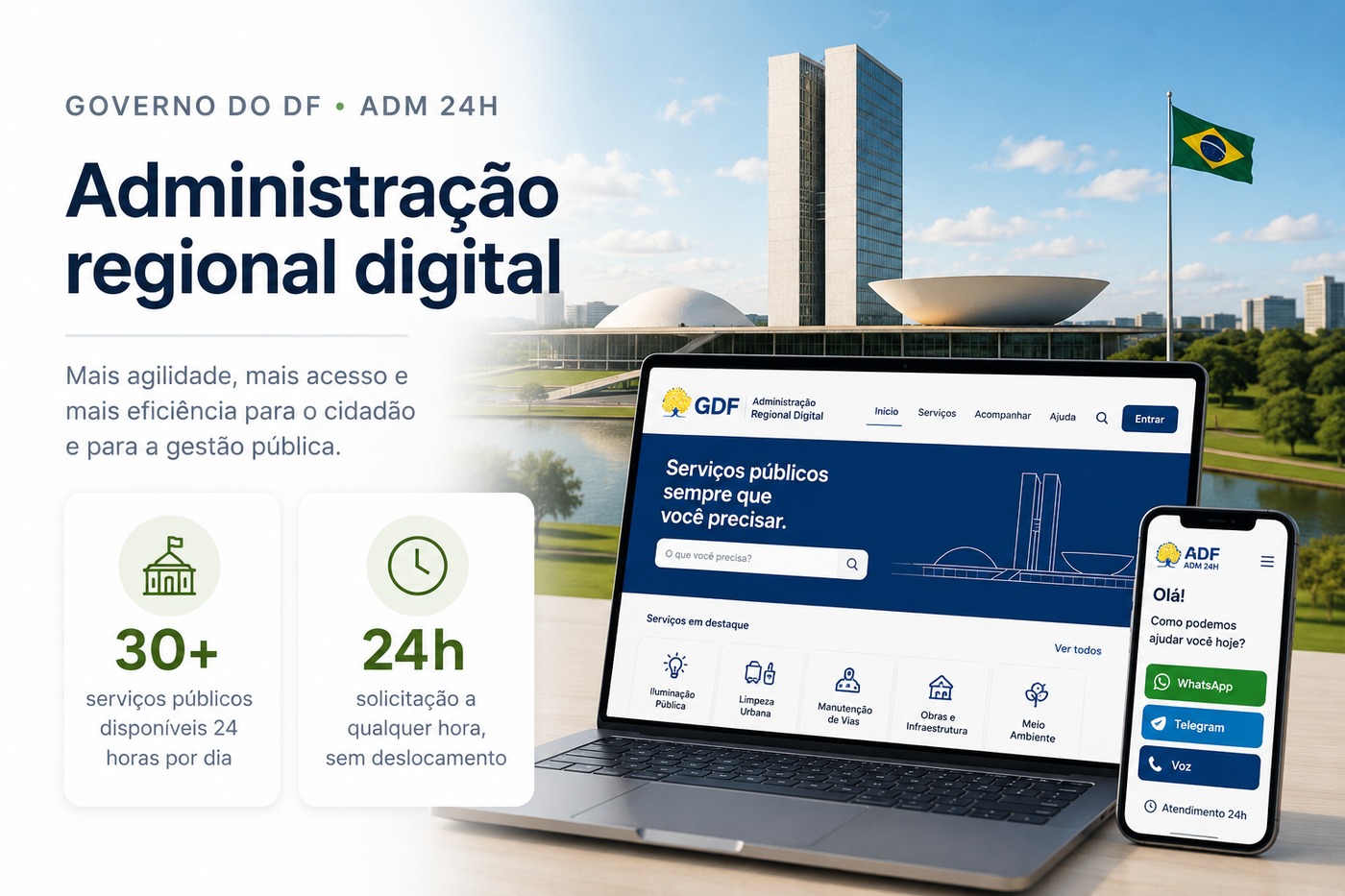 Governo do DF · ADM 24h